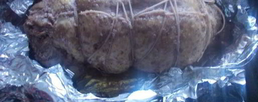 Шаг 19: рулета из утки с финиками и орехами