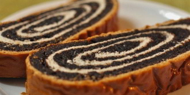 Рецепт рулета с маком и изюмом