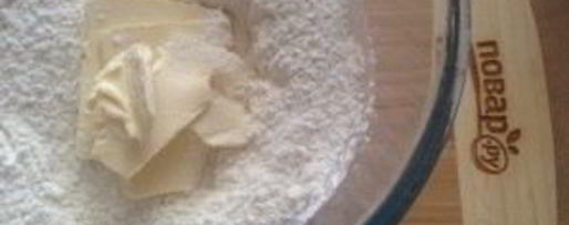 Шаг 1: рулета с маком из песочного теста