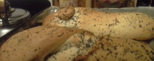 Шаг 2: рулета с маком