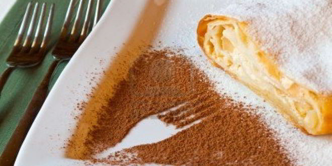 Рецепт рулета с яблоками