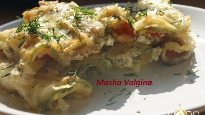 Рецепт Рулетиков из кабачков и помидоров