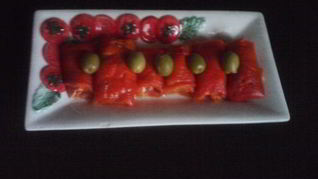 Рецепт Рулетиков из перца