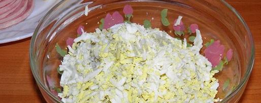 Шаг 1: рулетов из ветчины с сыром и чесноком