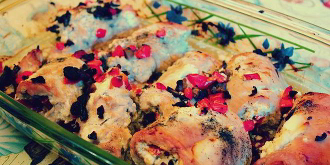 Рецепт сочных рулетиков из индейки