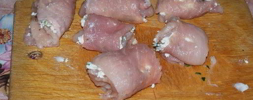 Шаг 1: свиных рулетиков аля-руж