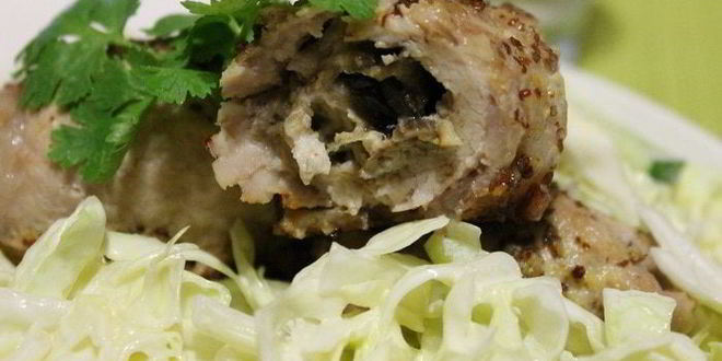 Рецепт свиных рулетиков