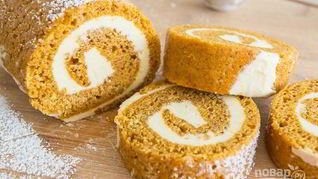 Рецепт Тыквенного рулета