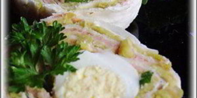 Рецепт закусочных рулетиков