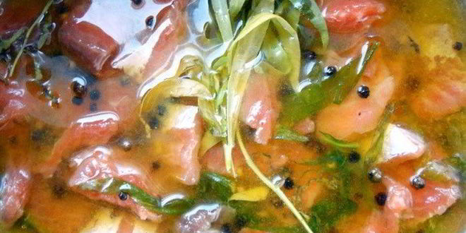 Рецепт рыбы маринованной в винном уксусе