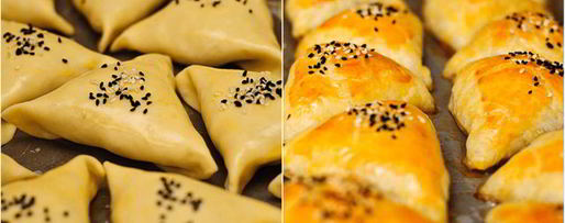 Шаг 4: домашней самсы из слоеного теста