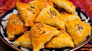 Рецепт Классической самсы с бараниной