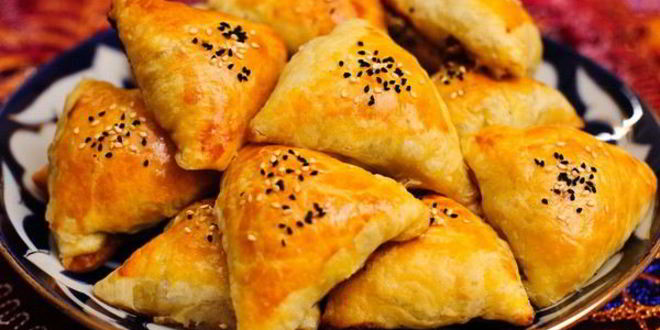 Рецепт классической самсы с бараниной