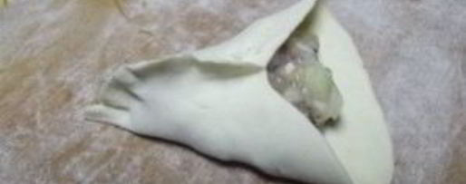 Шаг 7: самсы из курицы