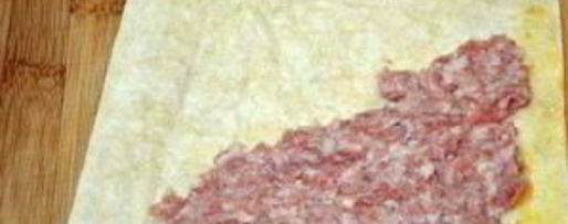 Шаг 3: самсы из лаваша