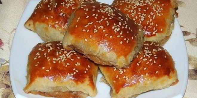 Рецепт самсы из слоеного теста с фаршем