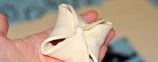 Шаг 3: самсы из слоеного теста