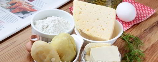 Шаг 2: самсы с картофелем и сыром