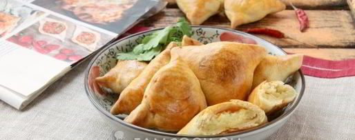 Шаг 10: самсы с картофелем и сыром