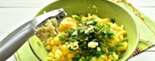 Шаг 3: самсы с картофелем