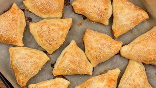 Рецепт Самсы с курицей и грибами