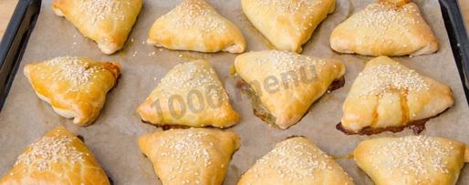 Шаг 18: самсы с курицей из слоеного теста