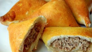 Рецепт Самсы с мясом и фасолью