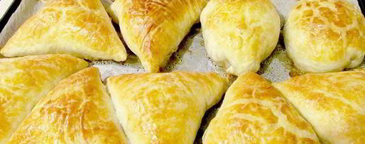 Шаг 8: самсы с мясом и помидорами