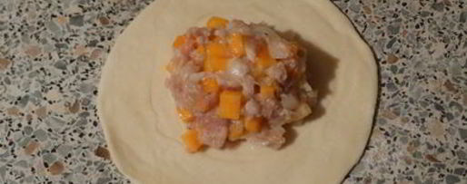 Шаг 13: самсы с мясом и тыквой