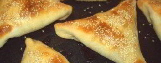 Шаг 16: самсы с мясом в духовке