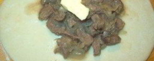 Шаг 8: самсы с мясом в духовке