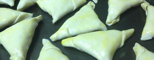 Шаг 5: самсы с тыквой ашкавак