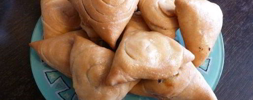 Шаг 10: самсы с тыквой и рисом