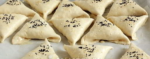 Шаг 11: самсы с тыквой на готовом слоеном тесте