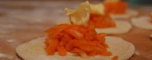 Шаг 9: самсы с тыквой по-узбекски