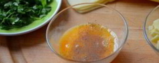 Шаг 1: самсы с ветчиной и сыром