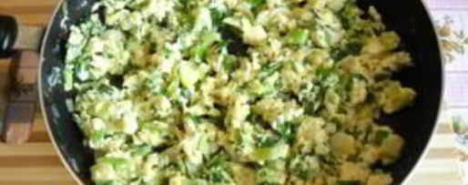 Шаг 4: самсы с зеленью