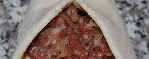 Шаг 6: самсы слоеной с мясом