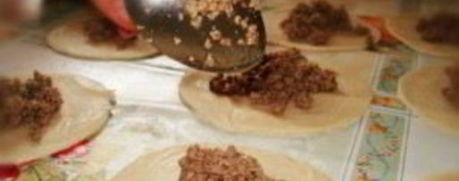 Шаг 1: самсы слоеной узбекской