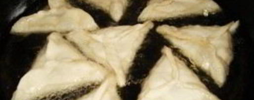 Шаг 2: самсы слоеной узбекской