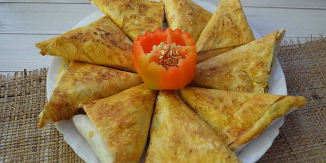 Рецепт самсы в лаваше