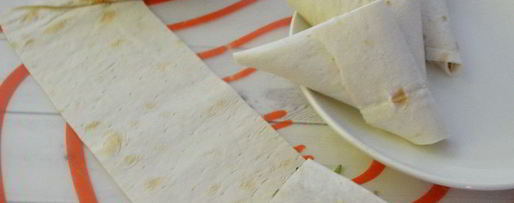 Шаг 4: самсы в лаваше