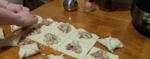 Шаг 4: самсы в мультиварке