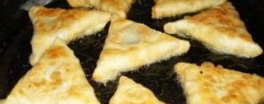 Шаг 4: слоеной самсы с фаршем