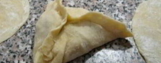 Шаг 6: слоеной самсы с тыквой