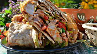 Рецепт Дачной шаурмы на гриле