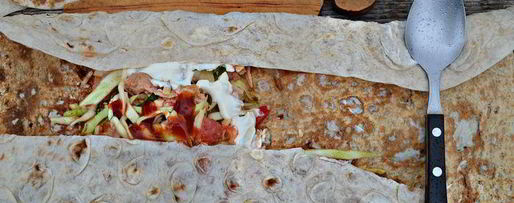 Шаг 6: дачной шаурмы на гриле