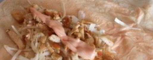 Шаг 2: домашней шаурмы с курицей в лаваше