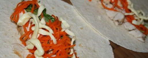 Шаг 4: домашней шаурмы с курицей