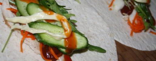 Шаг 5: домашней шаурмы с курицей